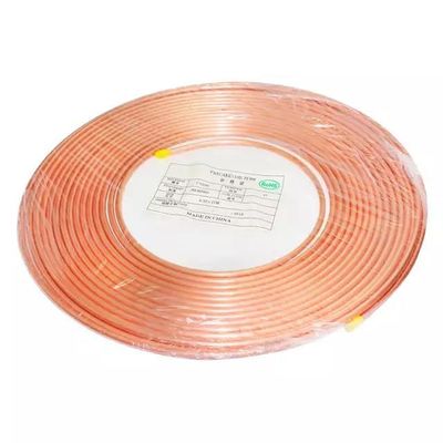Σωλήνας C12200 σπειρών χαλκού ASTM B280 για το ψυγείο όρου αέρα