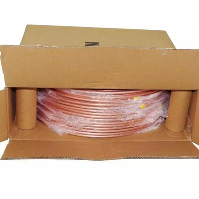 Φωτεινή σπείρα 150mm σωλήνων σωλήνων χαλκού ASTM C12200 για τον εξοπλισμό ψύξης