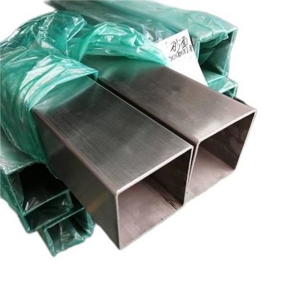 SS304 τετραγωνικός κοίλος σωλήνας 8.0mm σωλήνων ανοξείδωτου σχεδιάγραμμα A554 GR