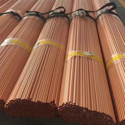 χαλκός πάχους 120mm γύρω από την υψηλή αγνότητα ASTM τυποποιημένο C11000 C12000 σωλήνων
