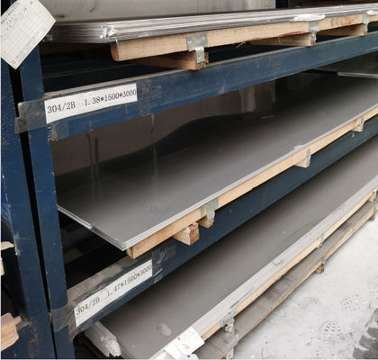 14 Gauge 304 Φύλλο από ανοξείδωτο χάλυβα 4&quot; X 8&quot; Αντίσταση στην οξείδωση