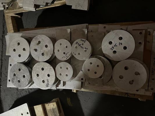 Τέμνων κύκλος 2000mm πιάτων ανοξείδωτου ακρών 310S σχισμών