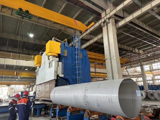 μεγάλη διάμετρος 150mm σωλήνων ανοξείδωτου 304 2205 904L ERW