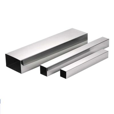 SS304 τετραγωνικός κοίλος σωλήνας 8.0mm σωλήνων ανοξείδωτου σχεδιάγραμμα A554 GR