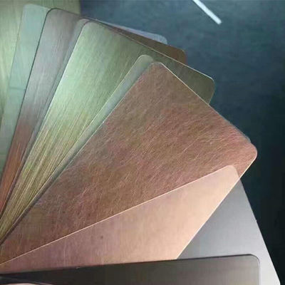 Ντυμένη σπείρα 0.2MM ξύλινο σιτάρι JIS DIN φύλλων χάλυβα 1200MM χρώμα προσομοίωσης
