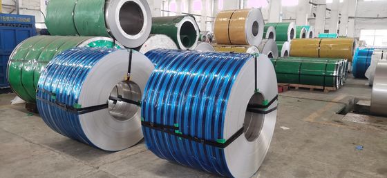 Σπείρα 1.5mm φύλλων ανοξείδωτου επιφάνειας BA επεξεργασία σχεδιασμού 201